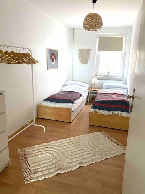 Ferienwohnung Nr. 1 Terrasse Bodden Kanu Bootssteg Zudar Exterior foto